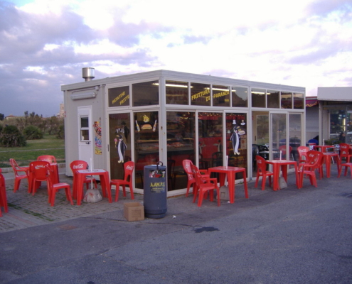 bar prefabbricato vetrina grande