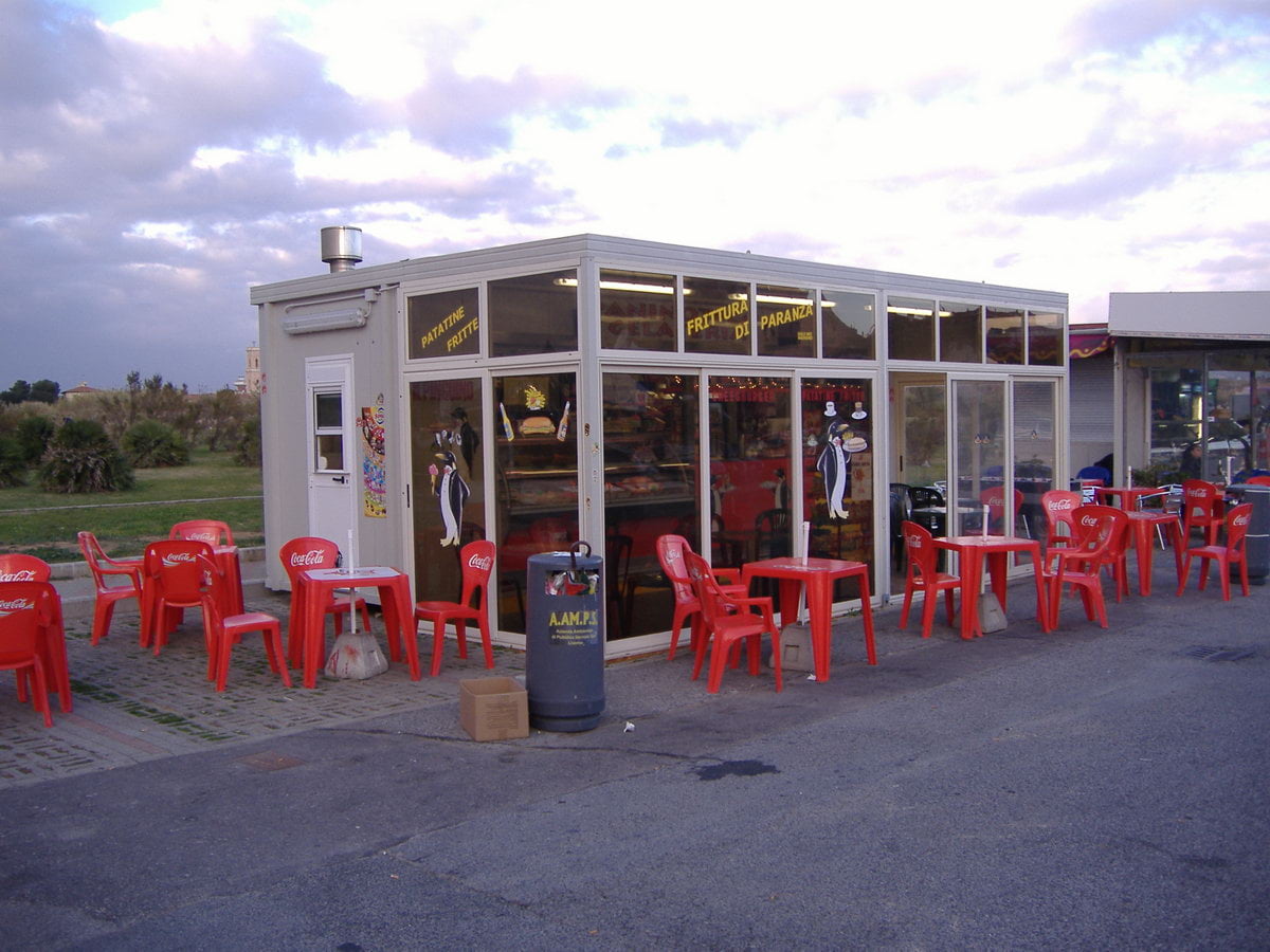 bar prefabbricato vetrina grande