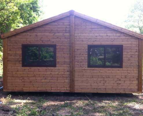 prefabbricato legno tetto